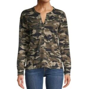 BEACH LUNCH LOUNGE Tommy Camo Top sz XS